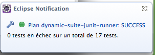 Eclipse notification.