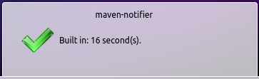 maven-notifier-kdialog
