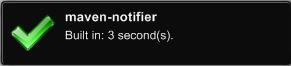 maven-notifier-snarl